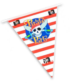 Pirat banner i plast